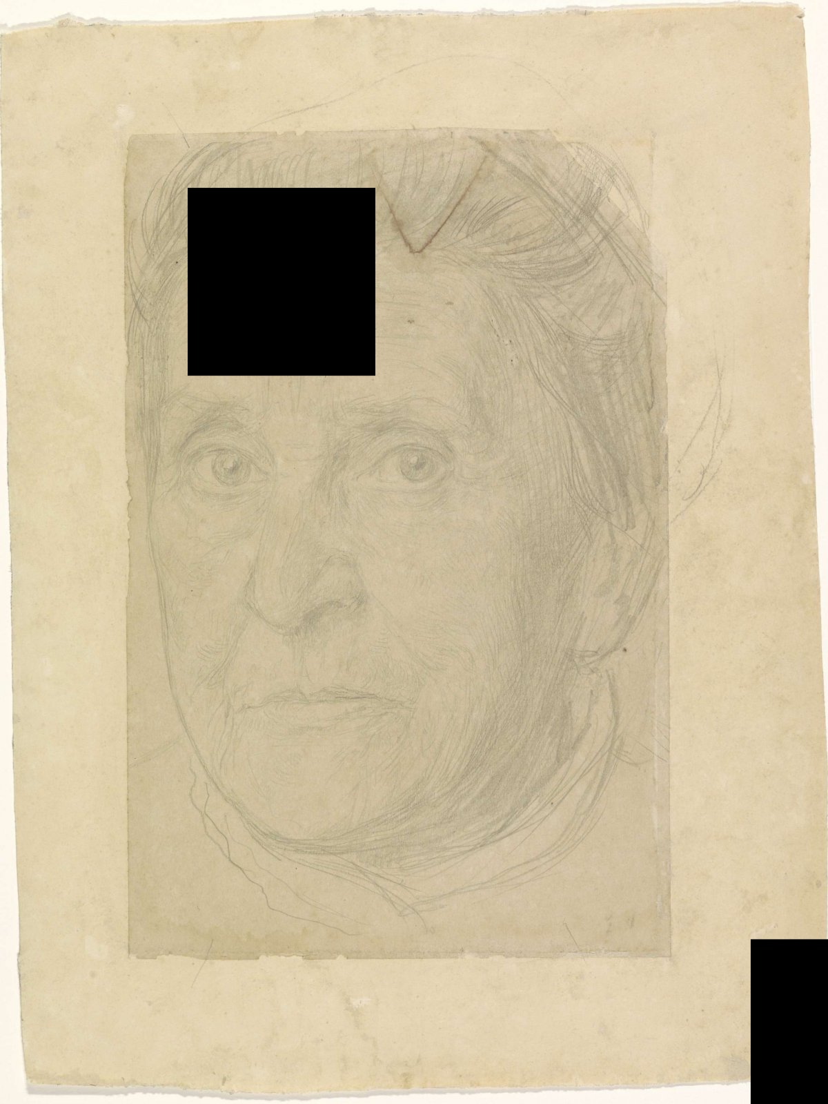 Portrait of Mrs. M.J. van Rennès-de Jongh, Jan Veth, 1874 - 1925