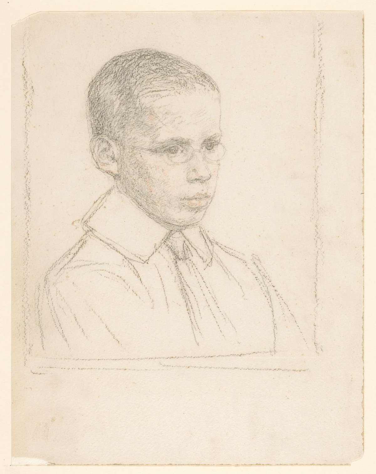 Portrait of Justus Veth, Jan Veth, 1874 - 1925