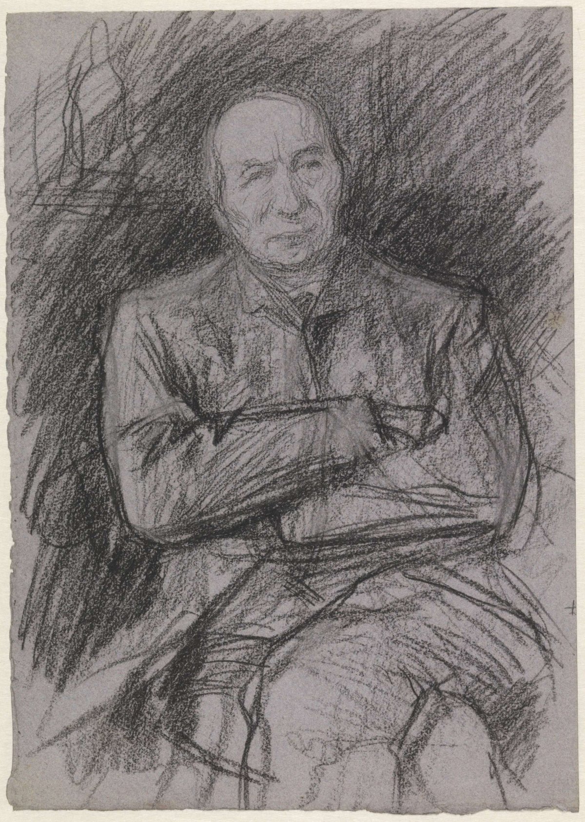 Portrait of Frederik W. van Eeden, Jan Veth, 1874 - 1925