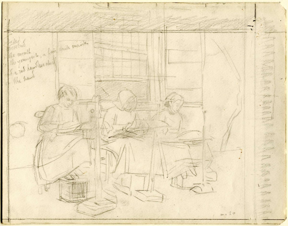 Kantwerksters, Jan Veth, 1874 - 1925