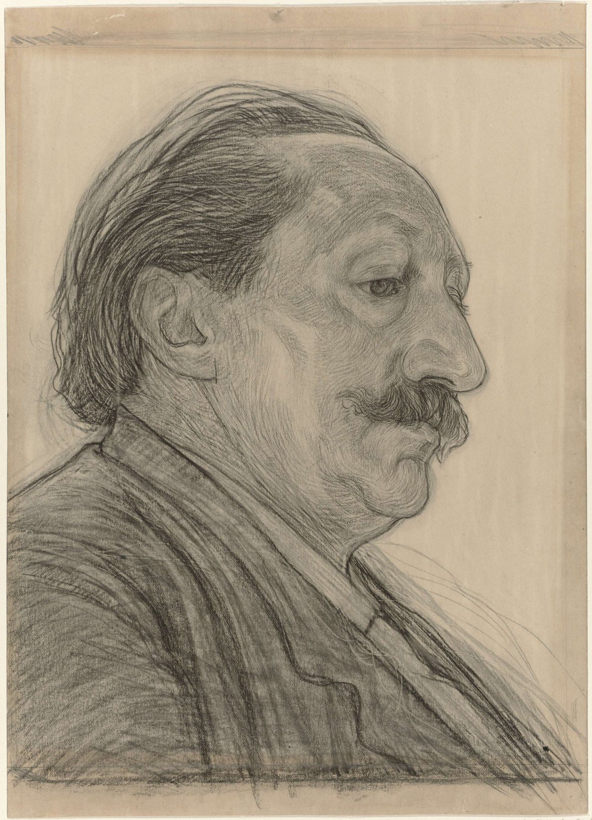 Portrait of Willem Maris, Jan Veth, 1874 - 1925