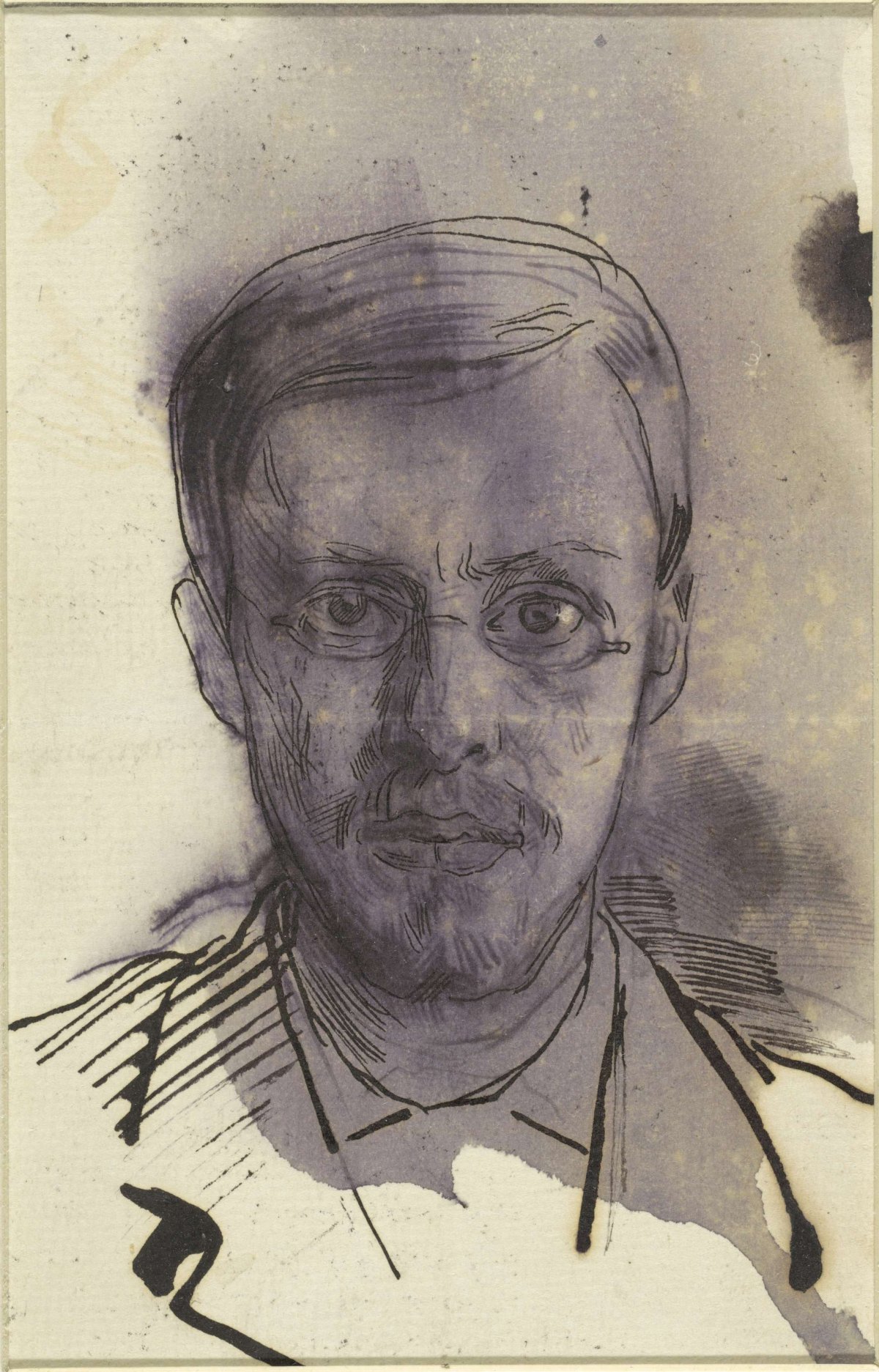 Self-portrait of Jan Veth, Jan Veth, 1874 - 1925