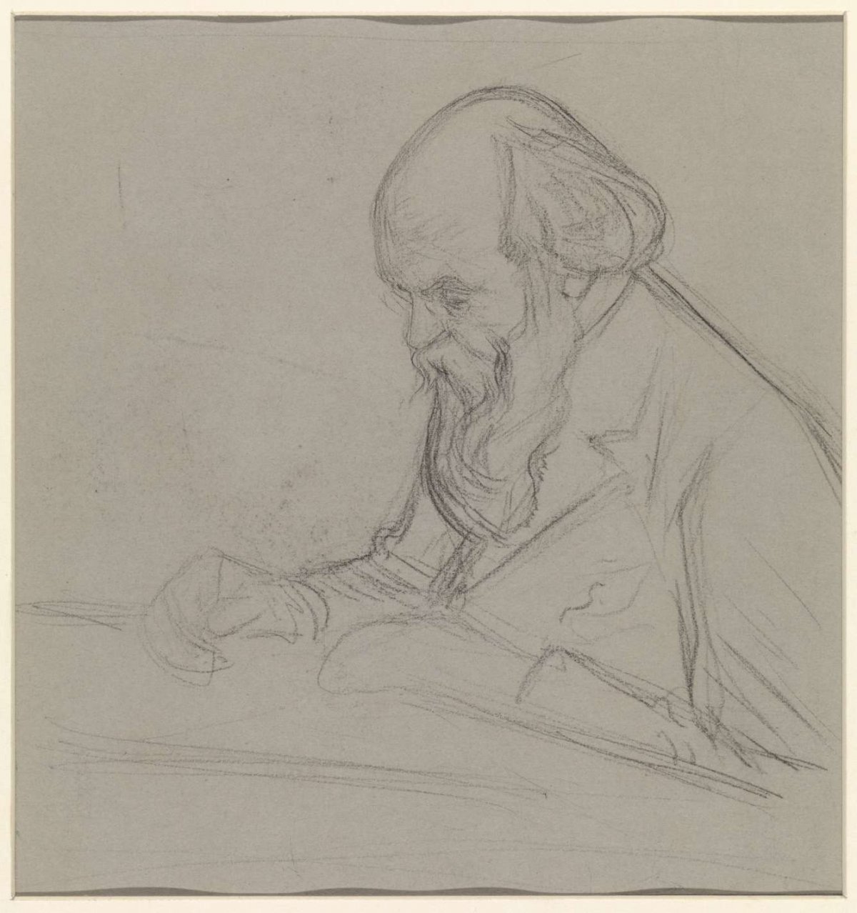 Portrait of Petrus Josephus Hubertus Cuypers, Jan Veth, 1880 - 1925