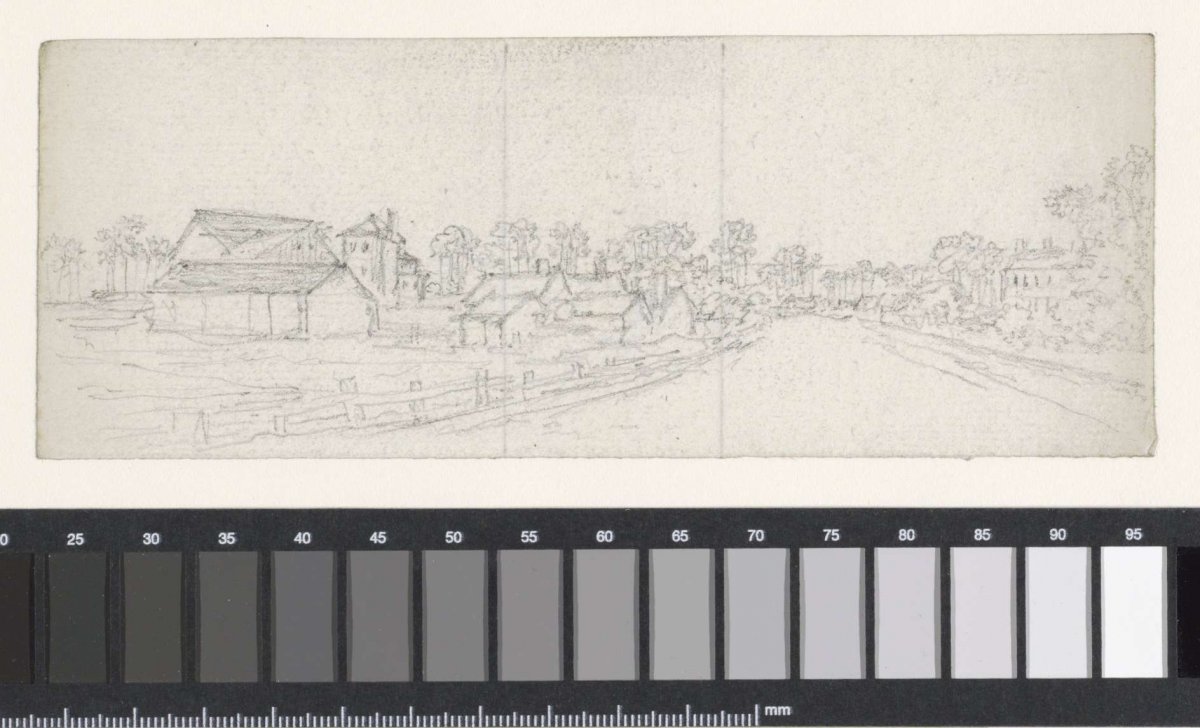 Two studies of a standard mill, Georges Michel, 1773 - 1843