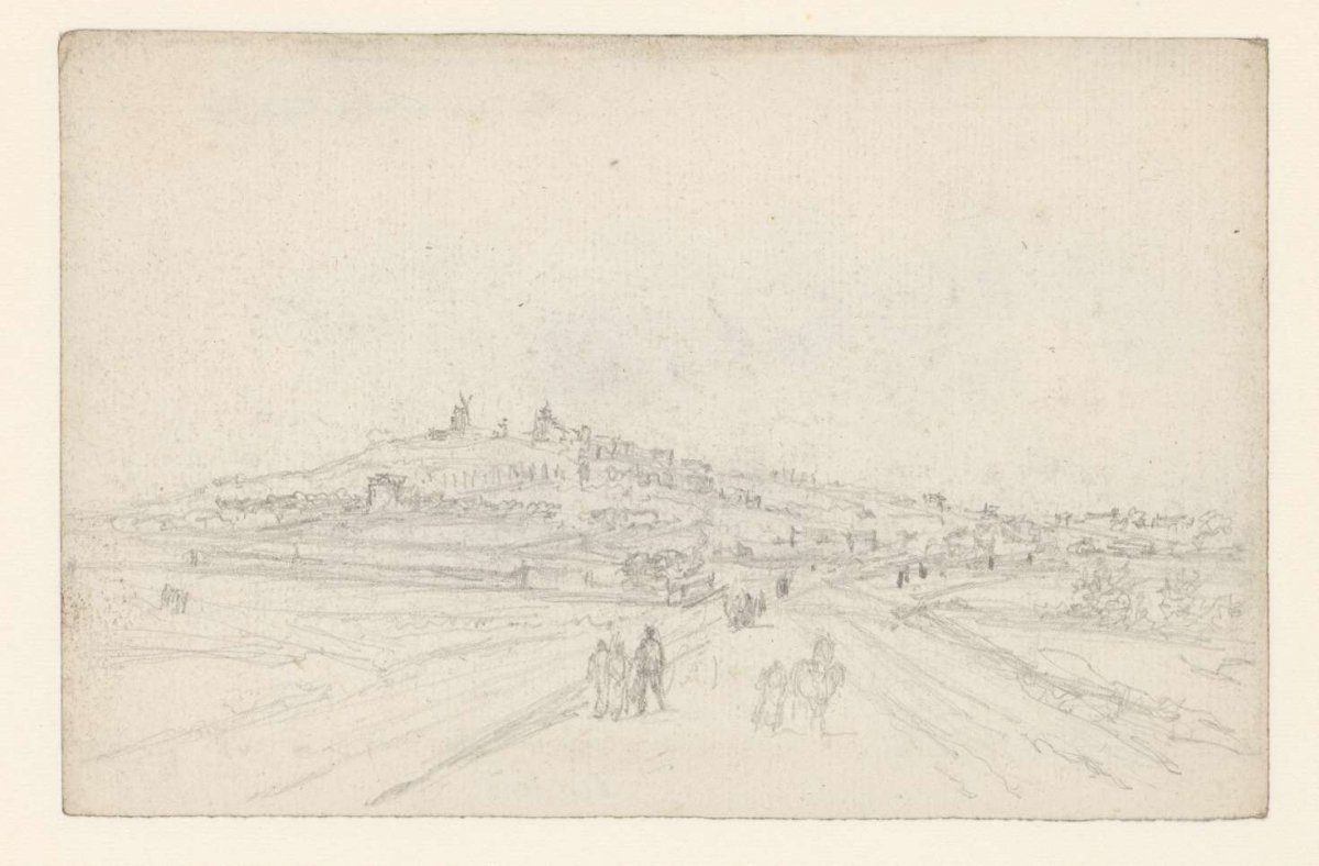 Road to Montmartre, Georges Michel, 1773 - 1843
