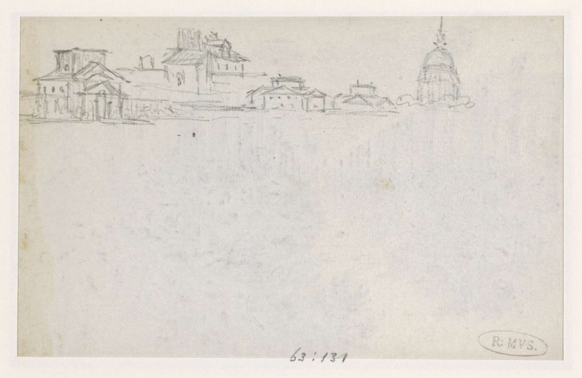 View of the Invalides, Georges Michel, 1773 - 1843