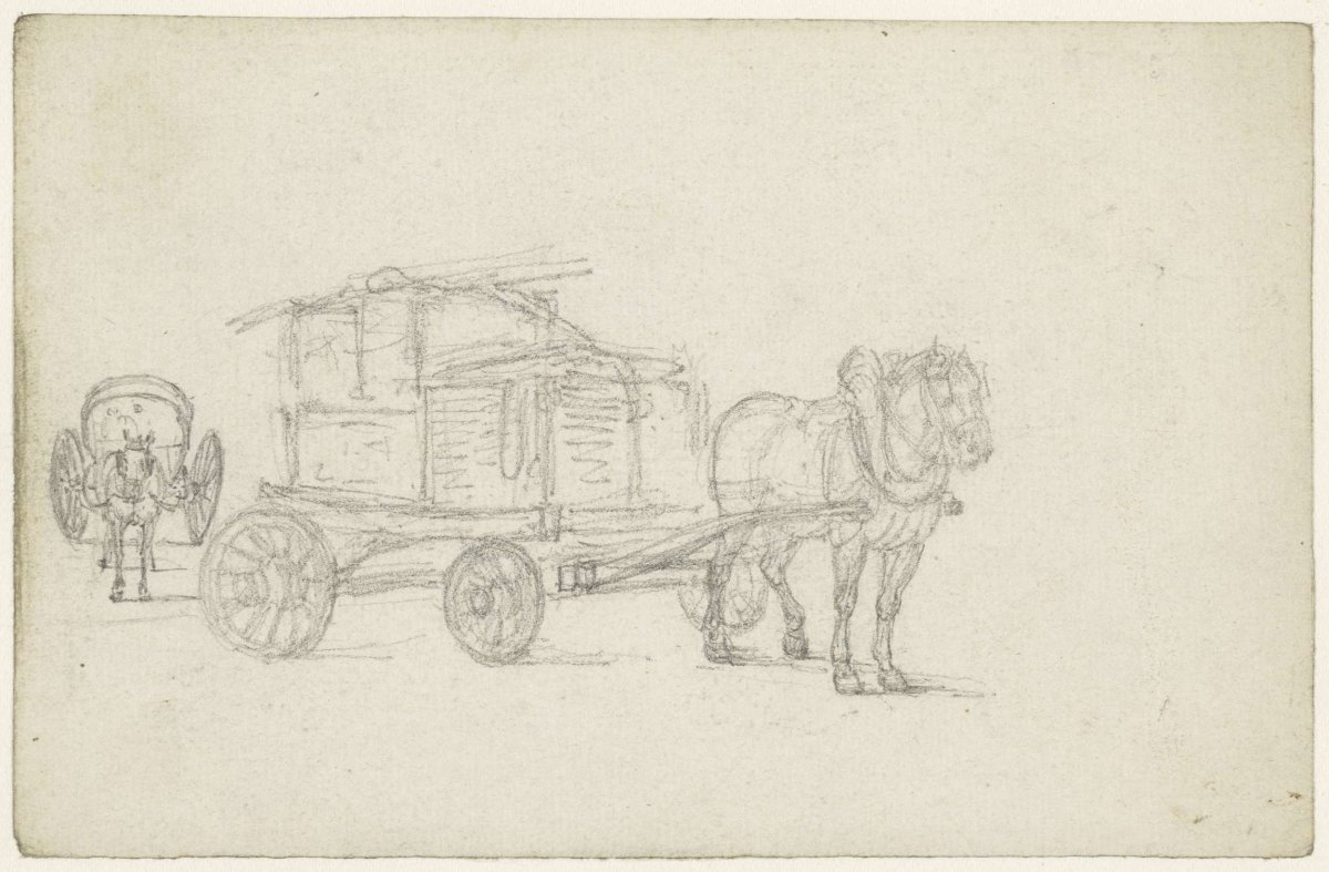 Pak truck to the right, Georges Michel, 1773 - 1843