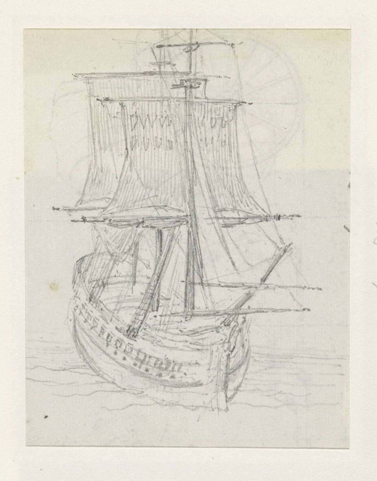 Zeilschip, Georges Michel, 1773 - 1843