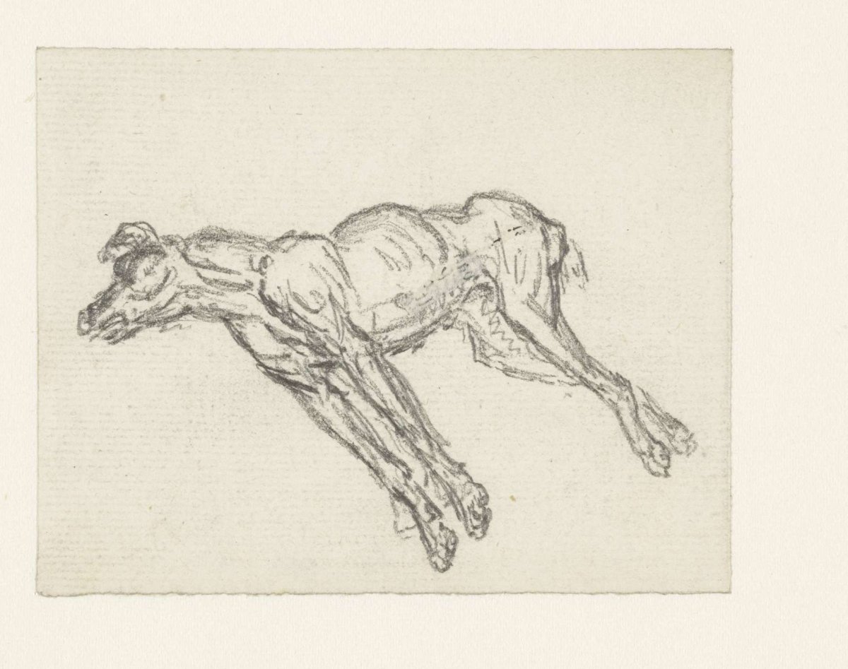 Dode hond, Georges Michel, 1773 - 1843