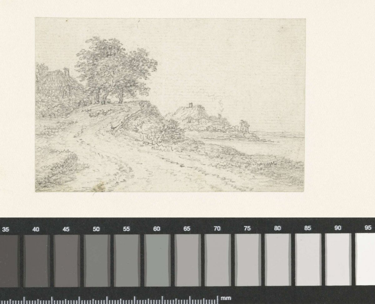 Oplopende landweg, Georges Michel, 1773 - 1843