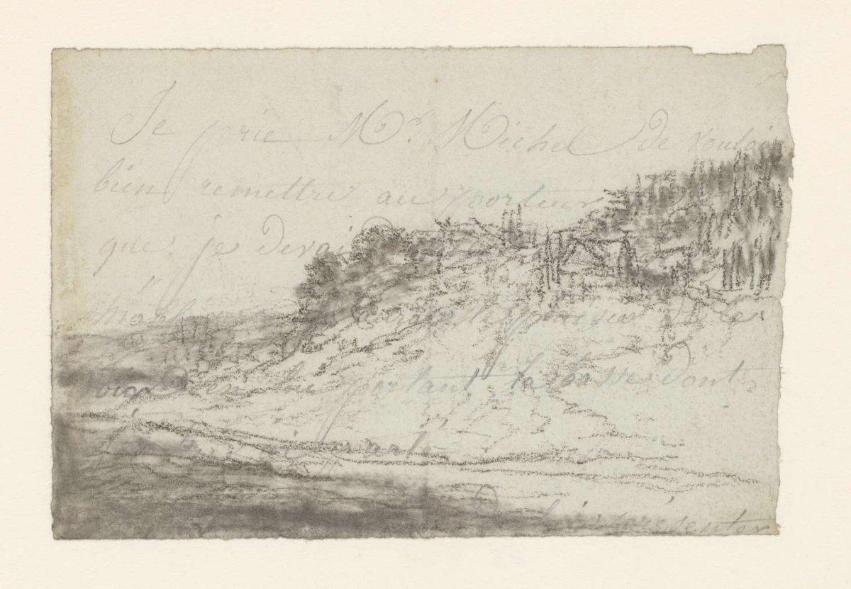 Begroeide helling, Georges Michel, 1773 - 1843