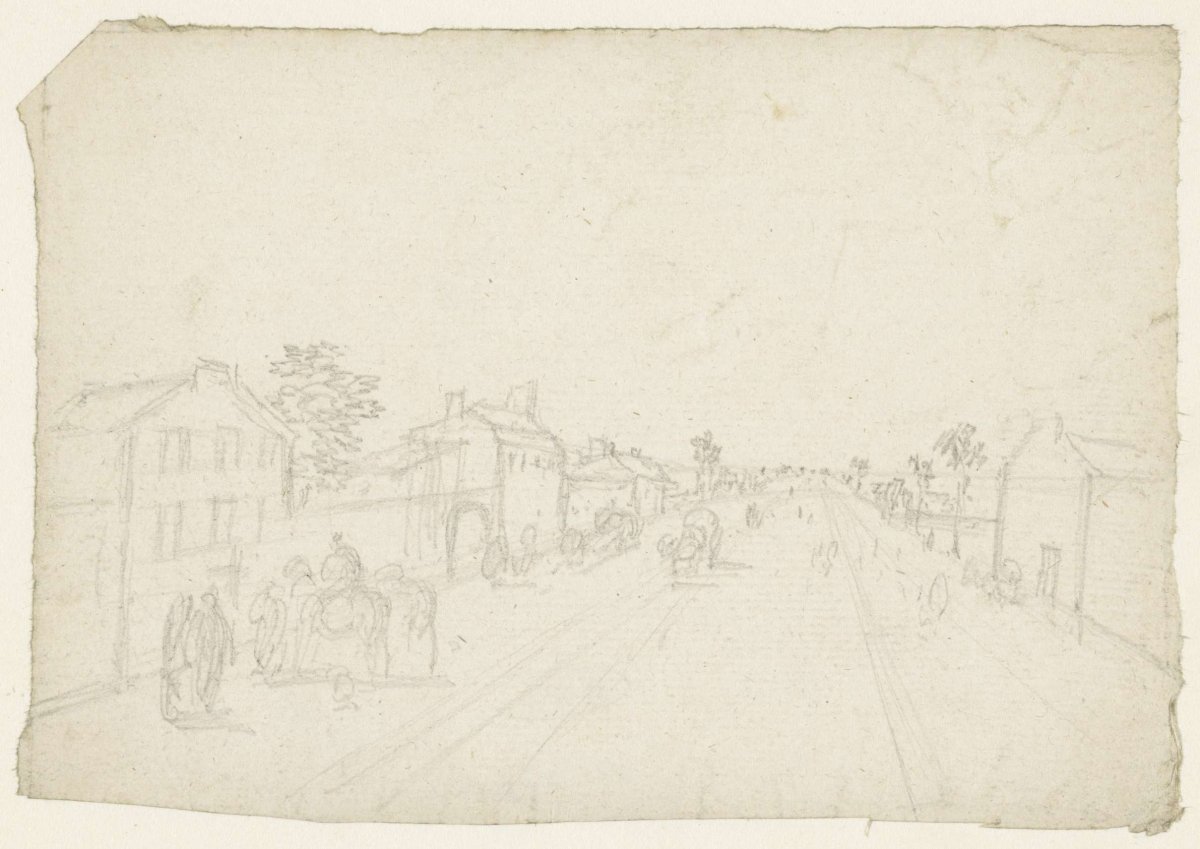Route de baulieu, Georges Michel, 1773 - 1843