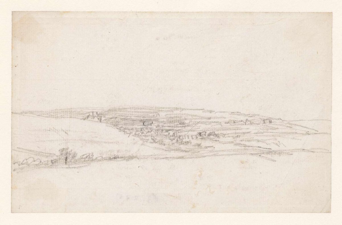 River valley with bridge, Georges Michel, 1773 - 1843