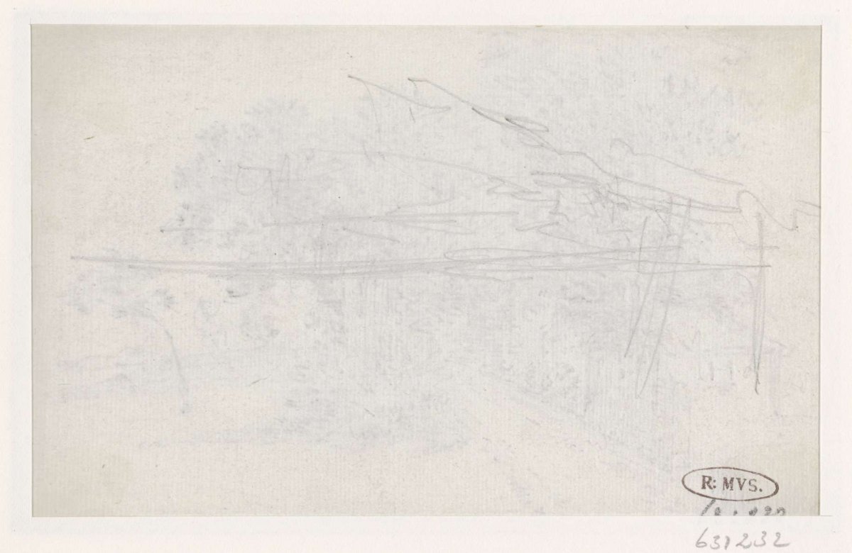 Sketch of a landscape, Georges Michel, 1773 - 1843