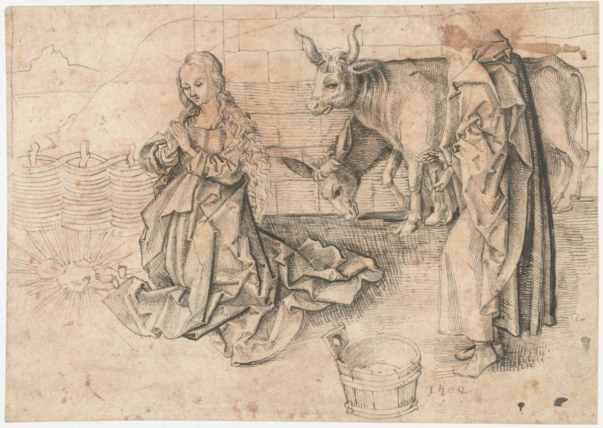Birth of Christ, anonymous, 1470 - 1490