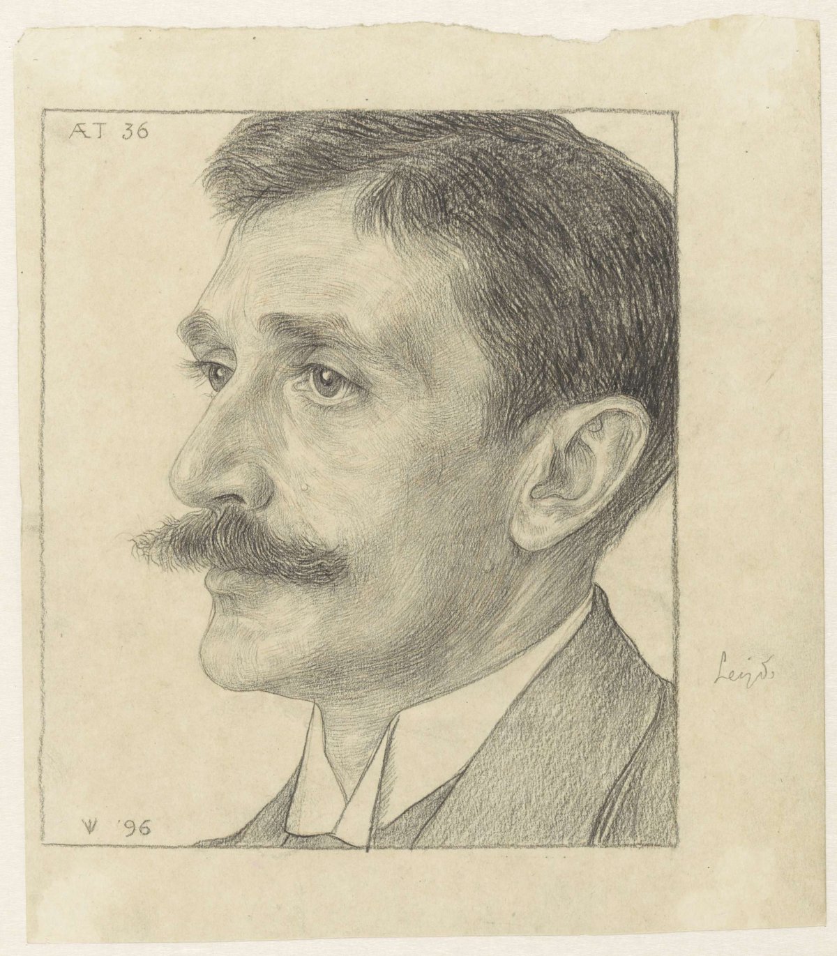 Portrait of Dr. W.J. Leyds, Jan Veth, 1896