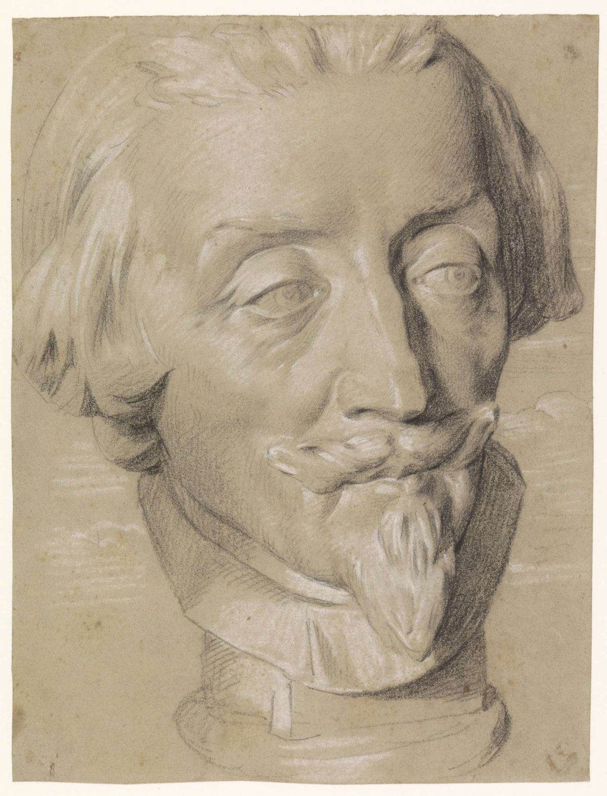 Bust of Cardinal Richelieu, anonymous, 1622 - 1700