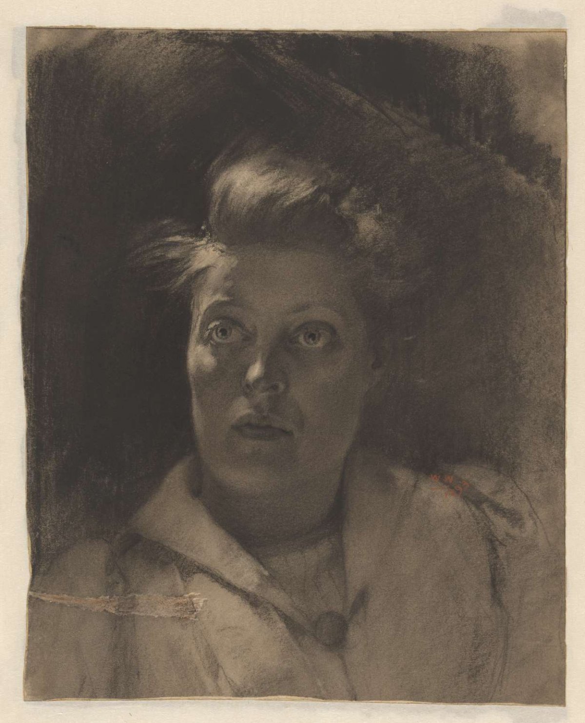 Portrait of Jo Paux, Willem Witsen, 1893