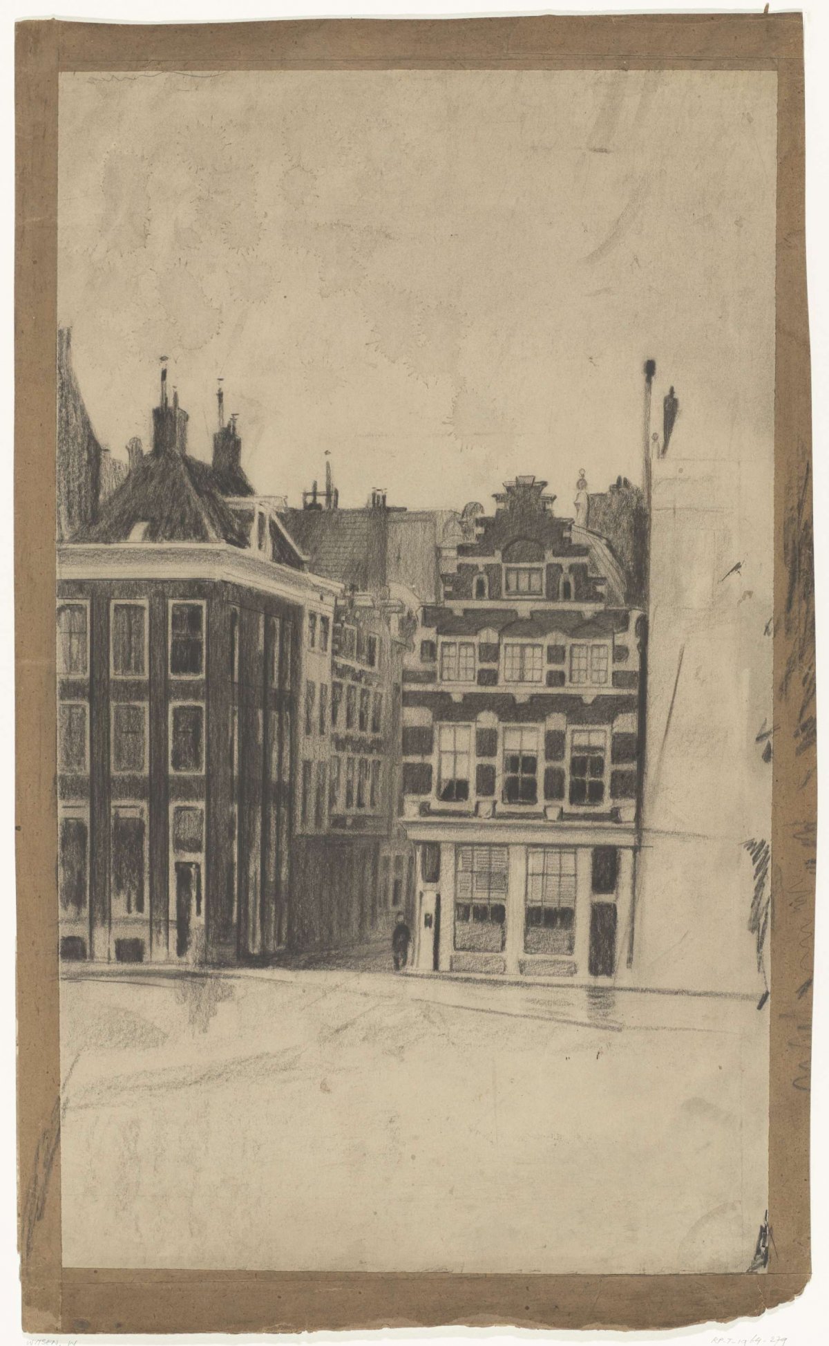 The Crescent Lane in Amsterdam, Willem Witsen, 1907 - 1909