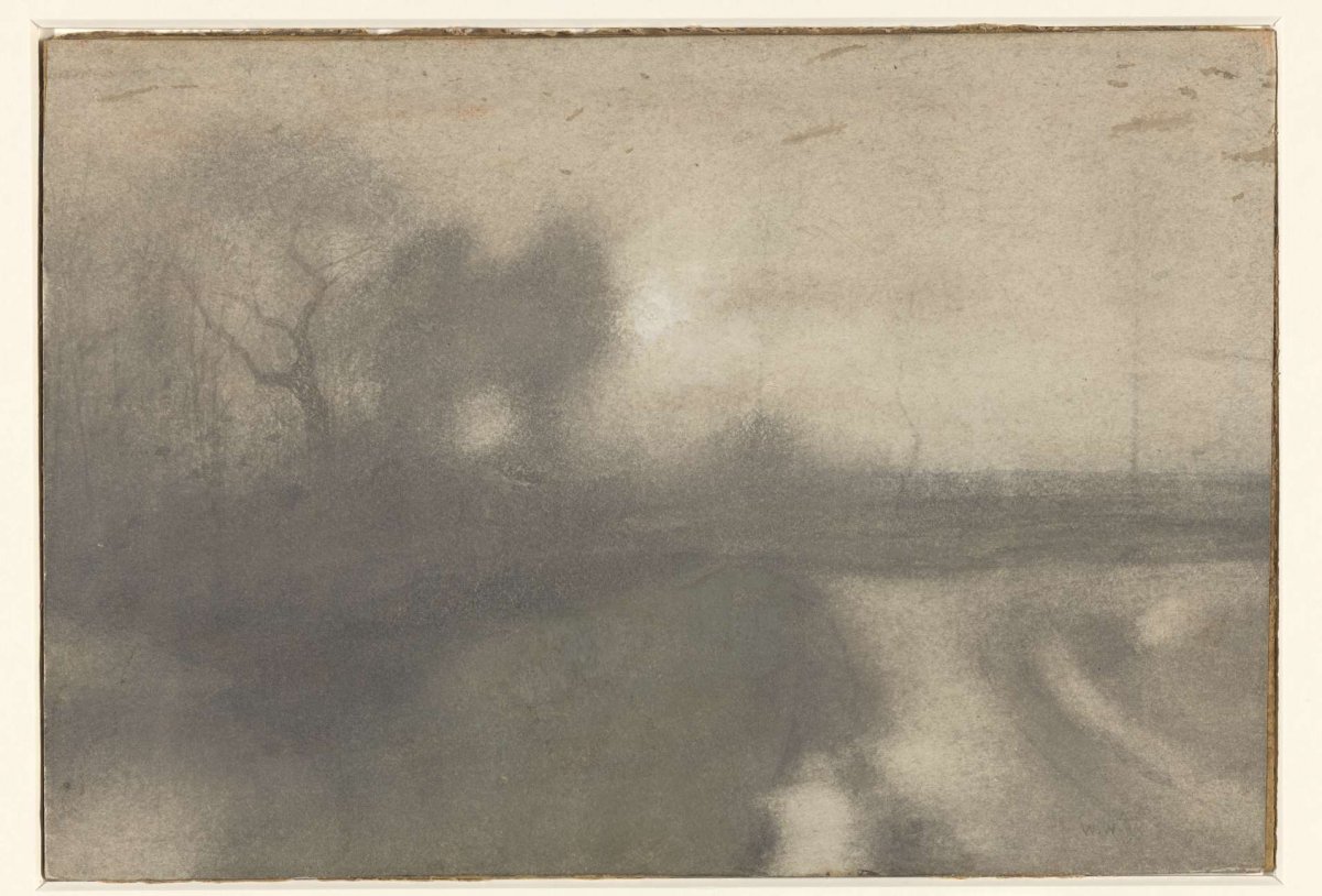 Schemerlandschap, Willem Witsen, 1870 - 1923