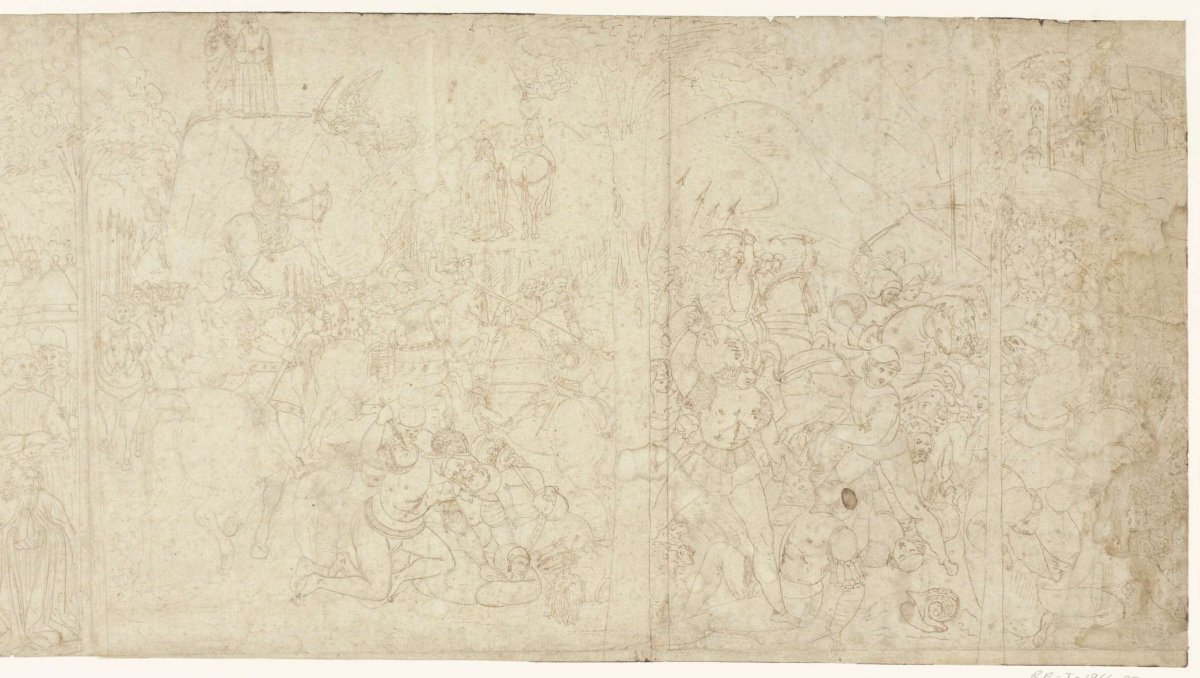 Scenes from the life of Moses, anonymous, 1500 - 1549