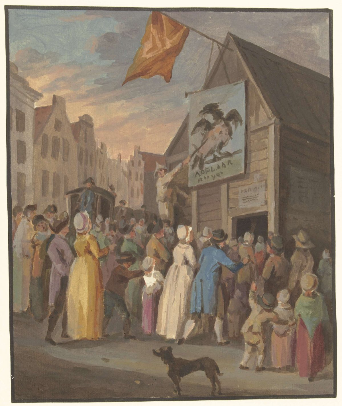 The plucked Eagle in a game honored, anonymous, 1813