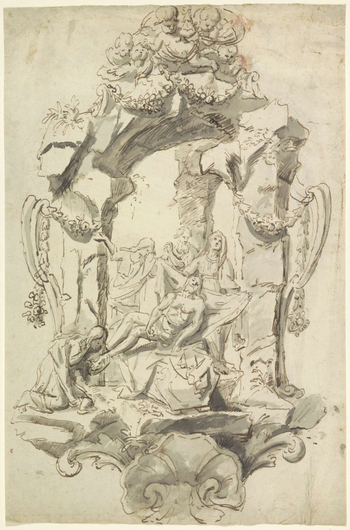 Entombment of Christ, anonymous, 1600 - 1800