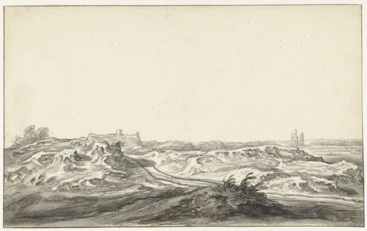 View from the dunes of the Huis te Kleef near Haarlem, Aelbert Cuyp, 1630 - 1691