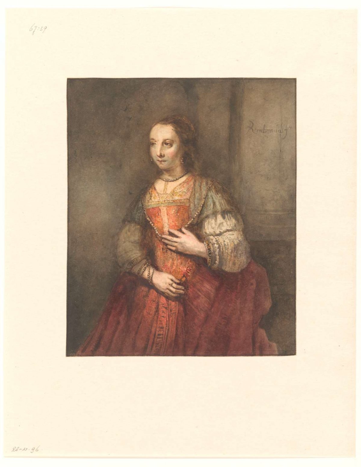 The Jewish Bride, Albertus Brondgeest, 1796 - 1849