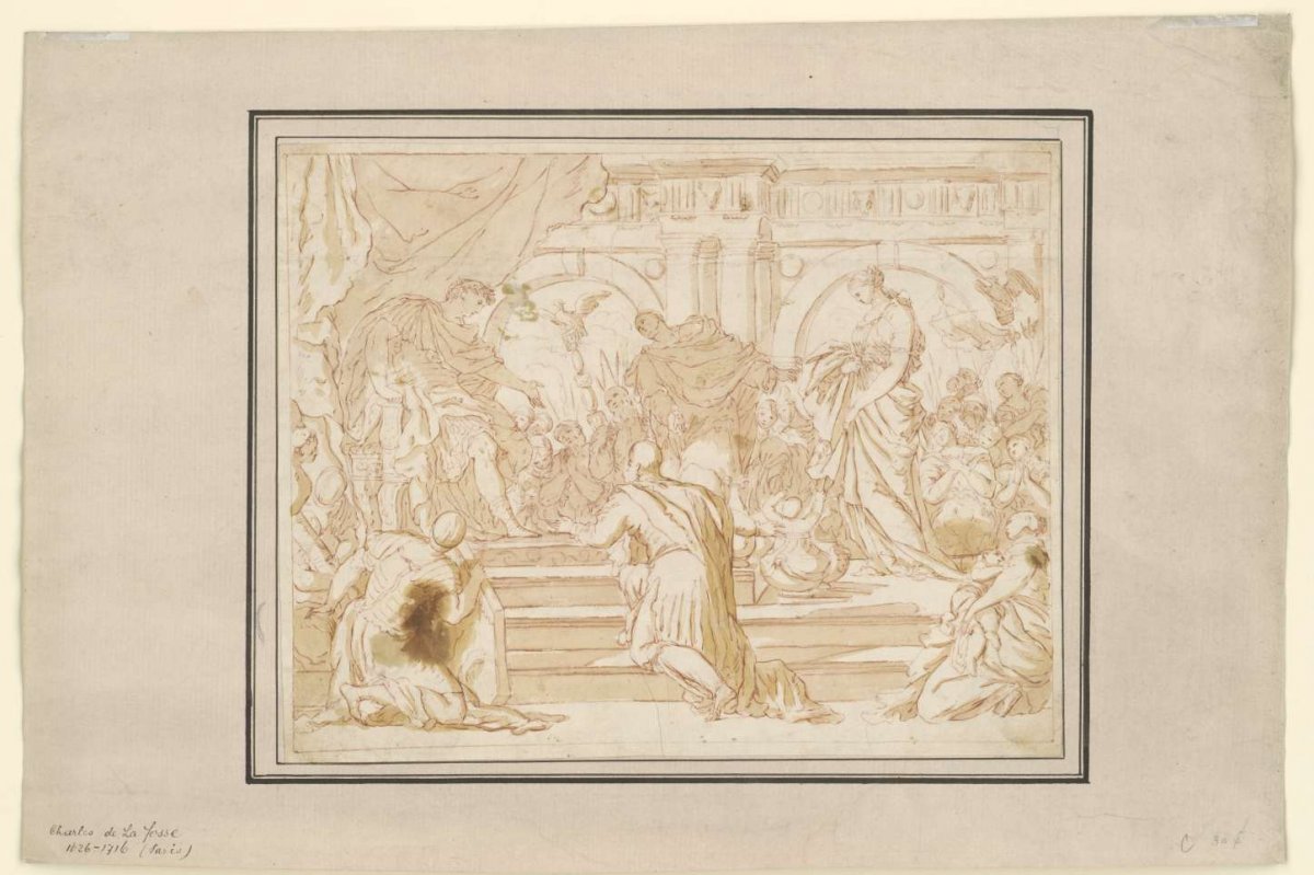 The magnanimity of Scipio, Charles de Lafosse, 1650 - 1716