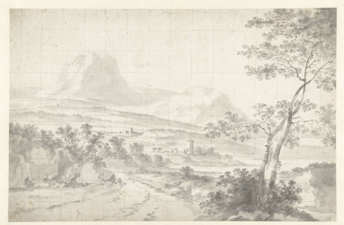 Southern mountain landscape, Jan Both, 1628 - 1652