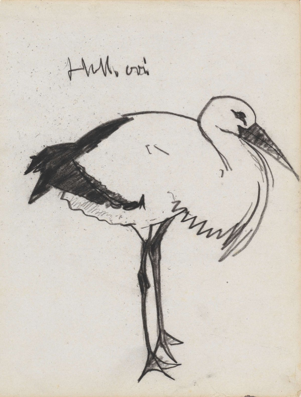 Hollandse ooievaar, Theo Nieuwenhuis, 1876 - 1951