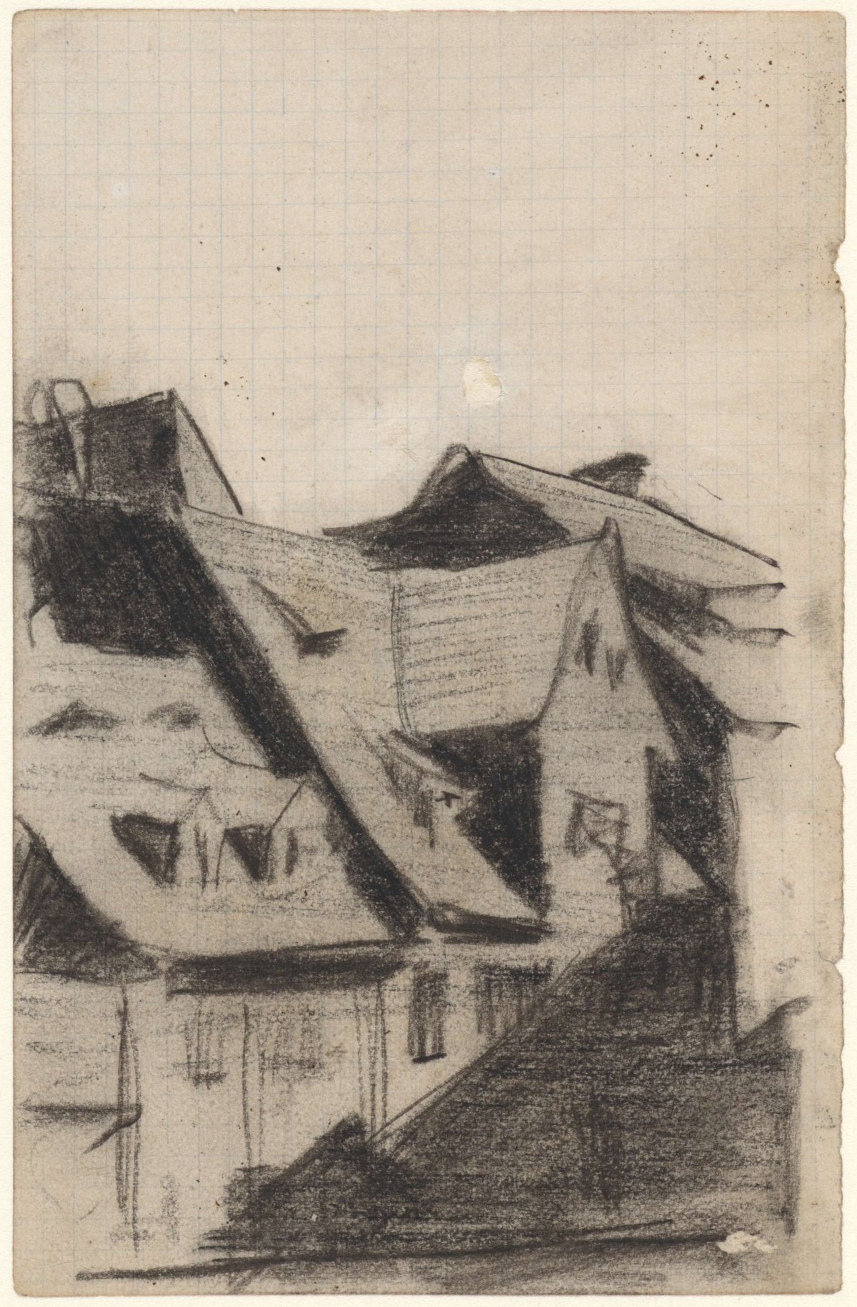 Huizen te Dresden, Theo Nieuwenhuis, 1888