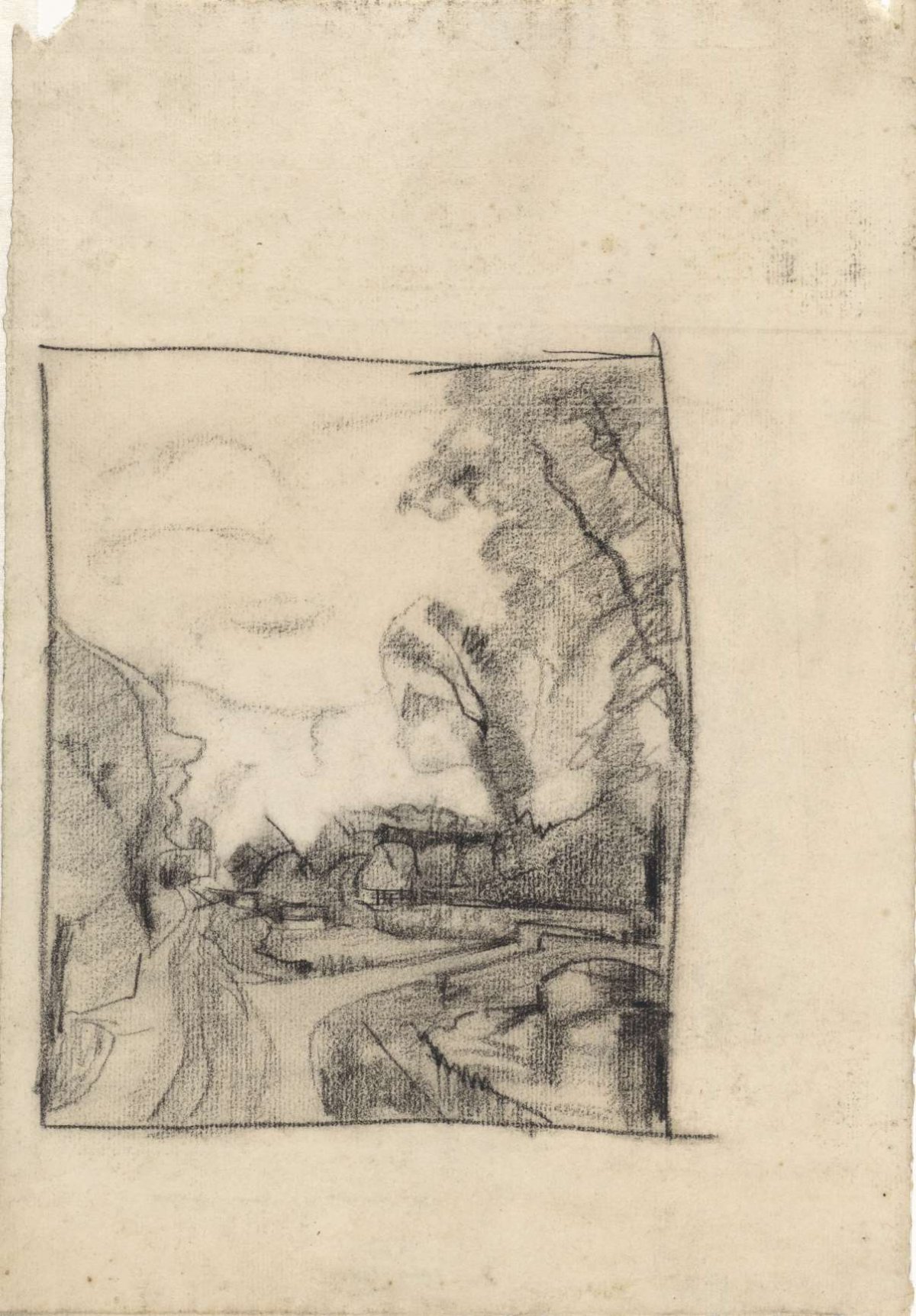 Landscape, Theo Nieuwenhuis, 1876 - 1951