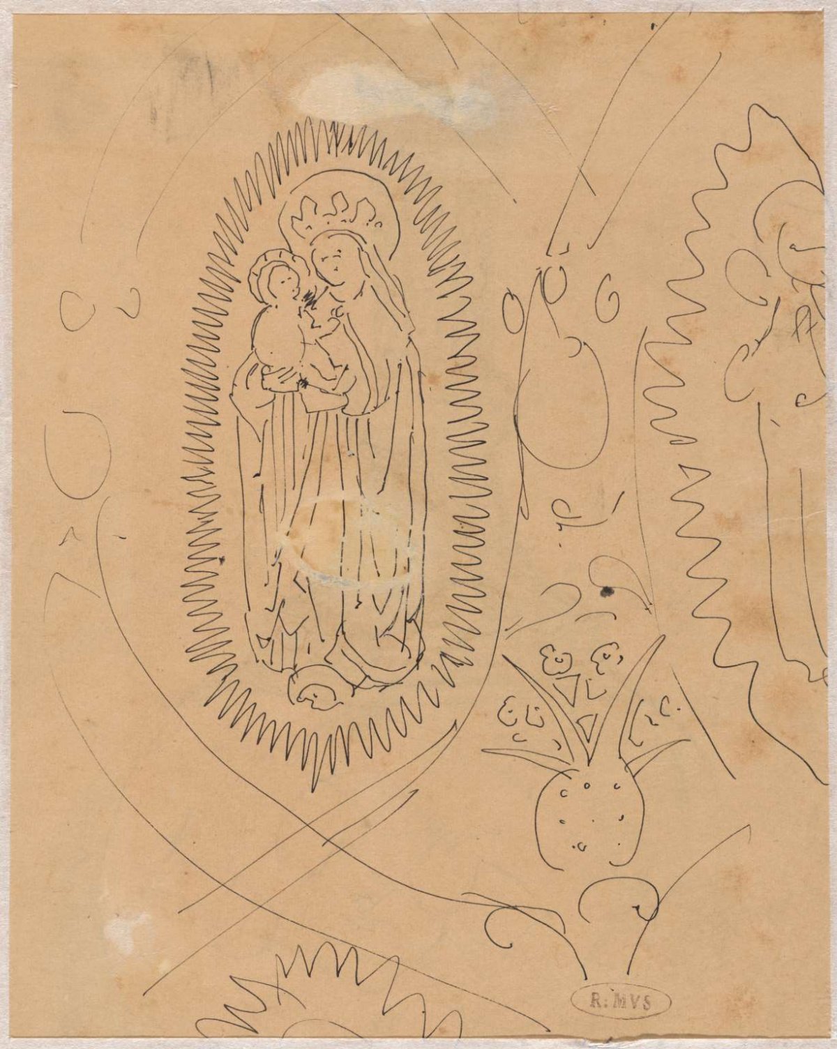 Vijftiende eeuwse Perzische vaas, Theo Nieuwenhuis, 1876 - 1951