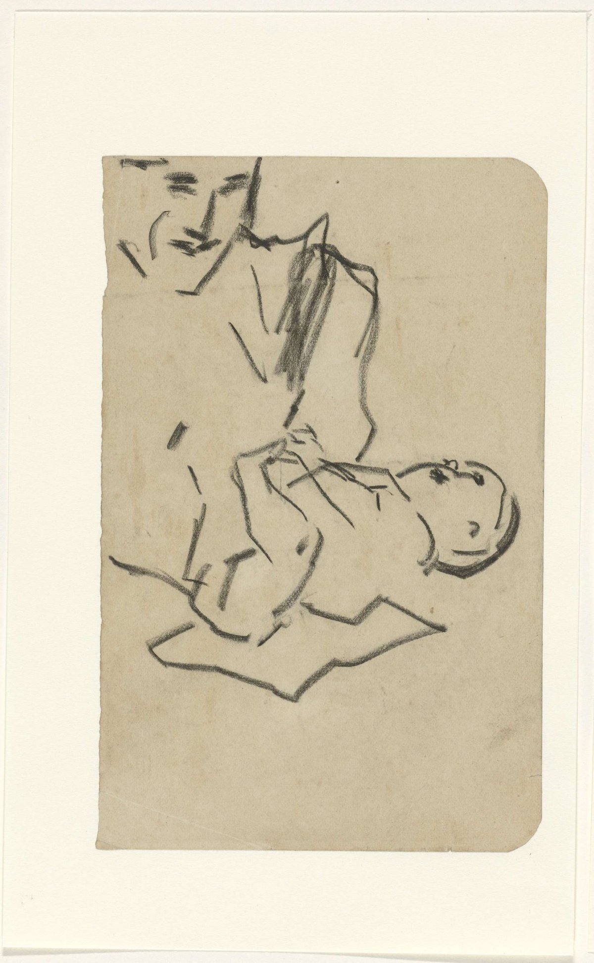 Mother with child, Isaac Israels, 1875 - 1934