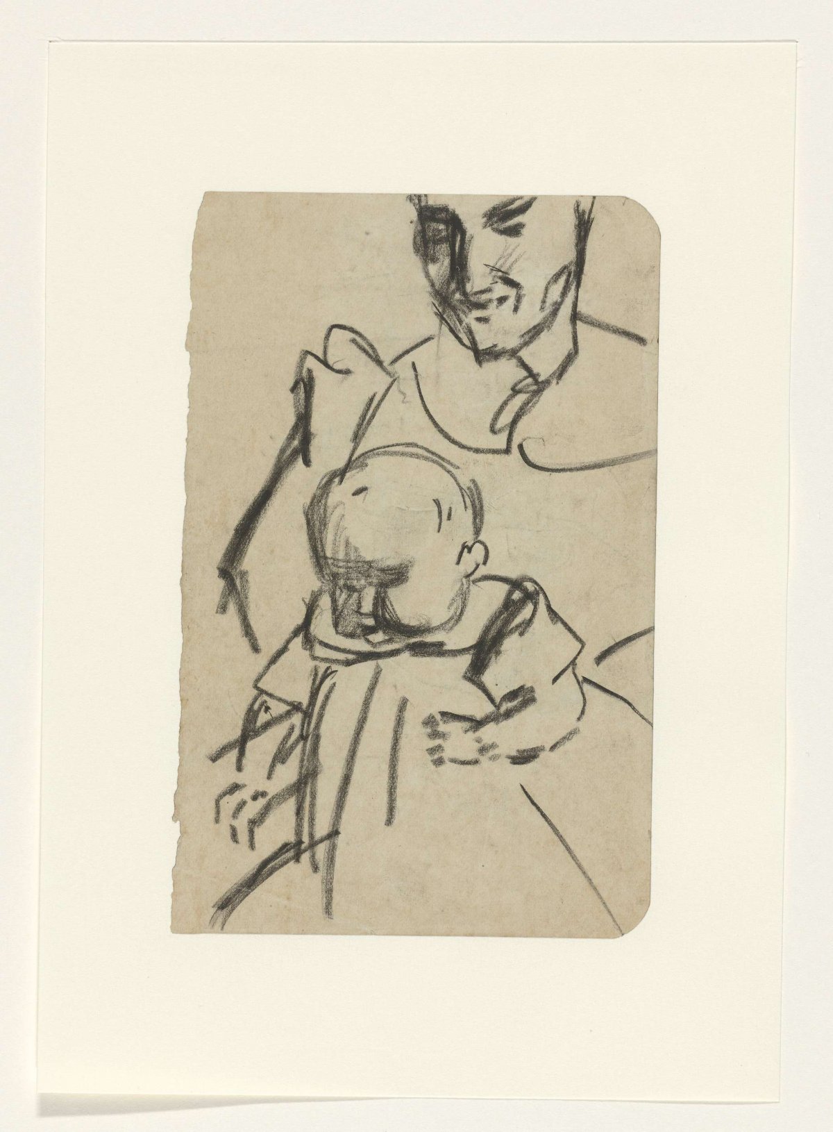 Mother with child, Isaac Israels, 1875 - 1934