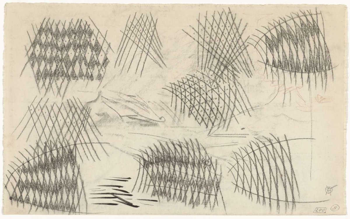 Studies of scales, Gerrit Willem Dijsselhof, 1876 - 1924