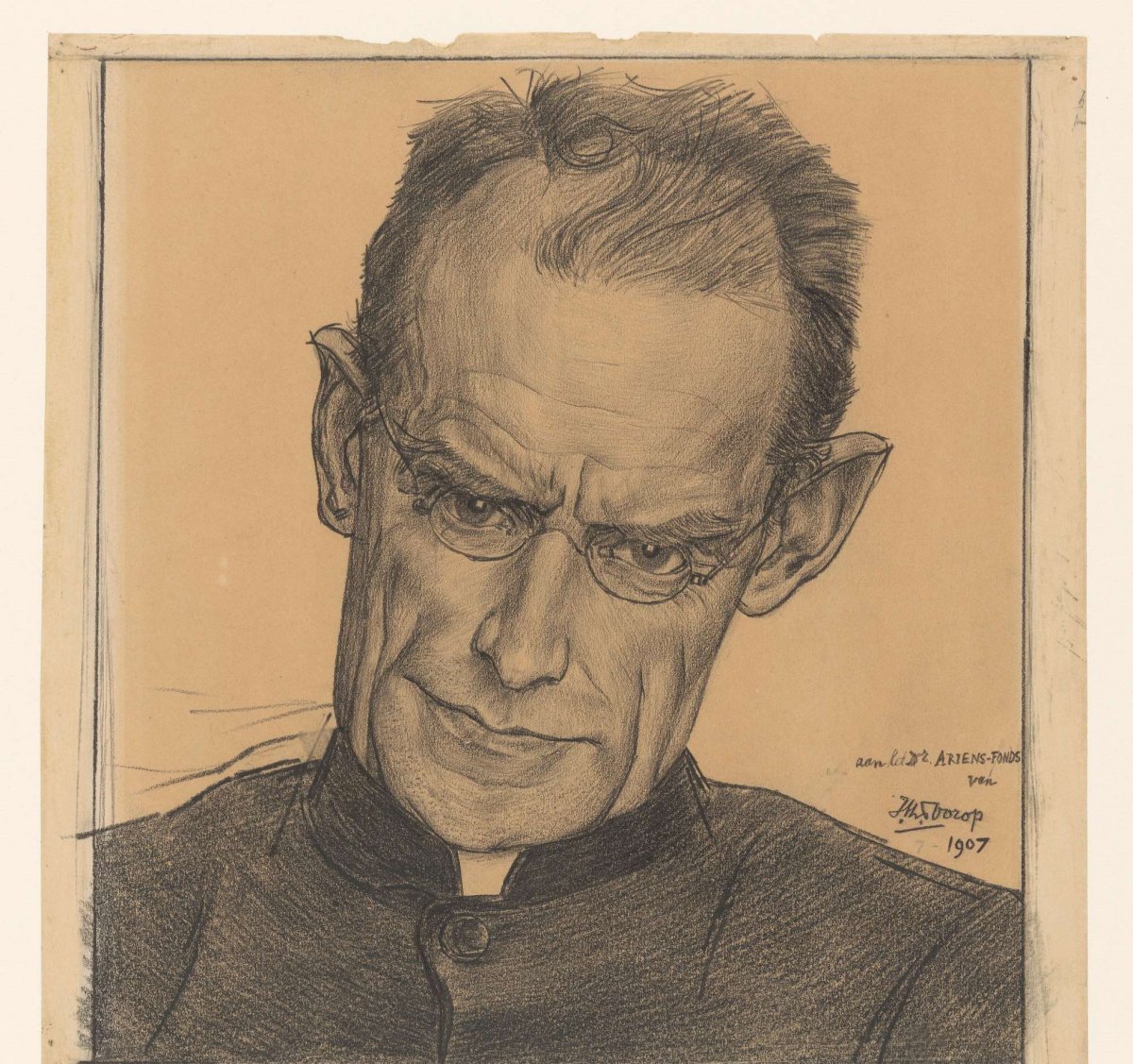 Portrait of Dr. Ariëns, Jan Toorop, 1907