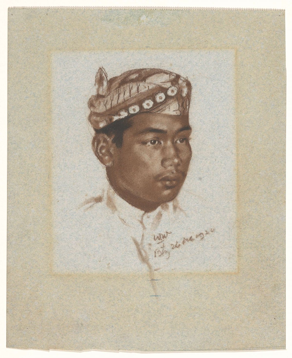 Portrait of a Sundanese man, Willem Witsen, 1920