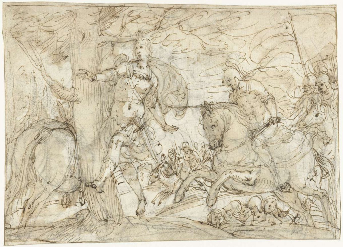 Death of Absalom, Antonio Maria Viani, 1570 - 1629