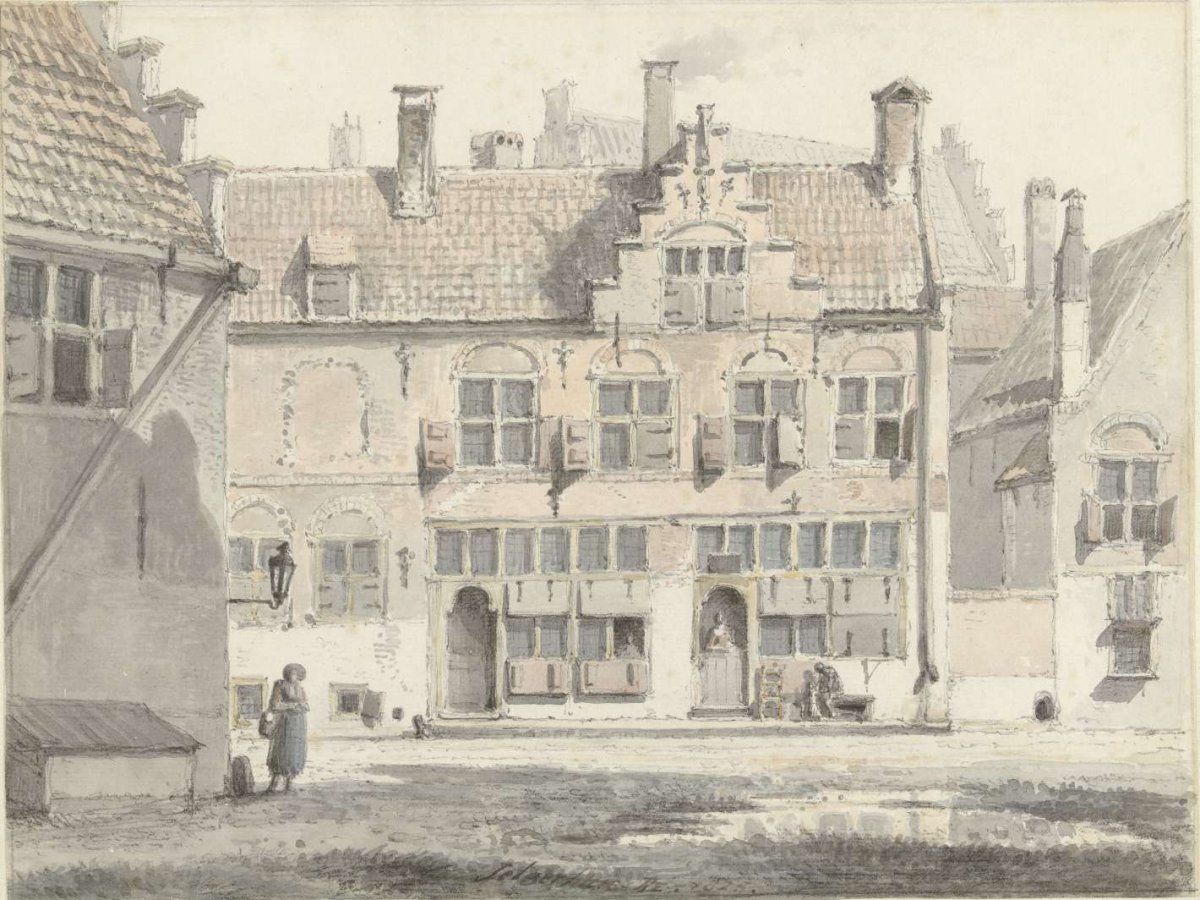 Huizen te Amersfoort, Johannes Jelgerhuis, 1825