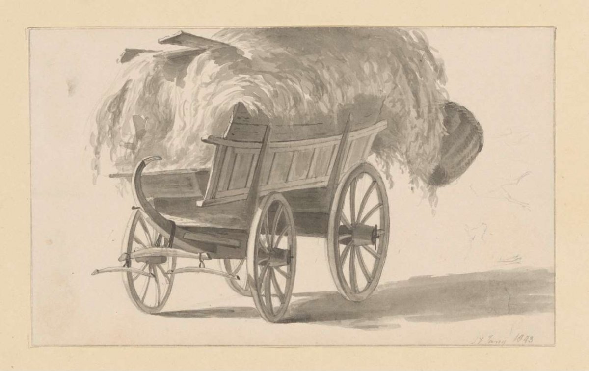 Hooiwagen, Hendrik Abraham Klinkhamer, 1843