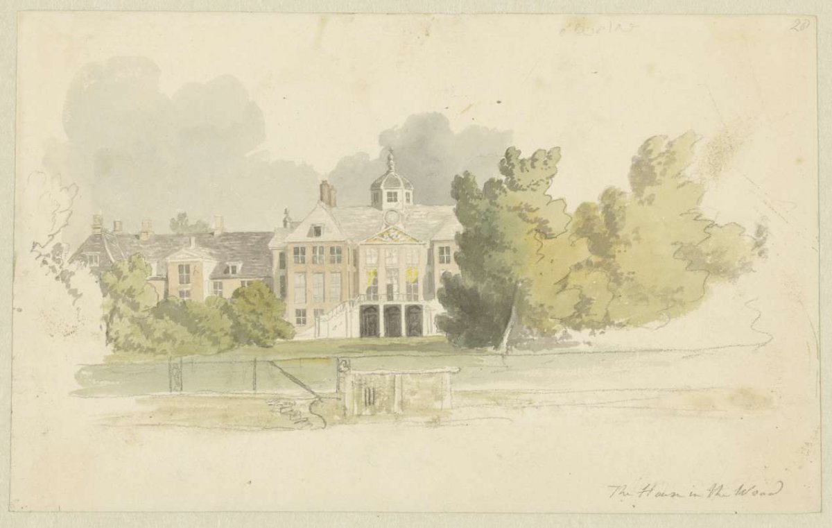 View of House at Bosch, Robert Hills, 1811 - 1816