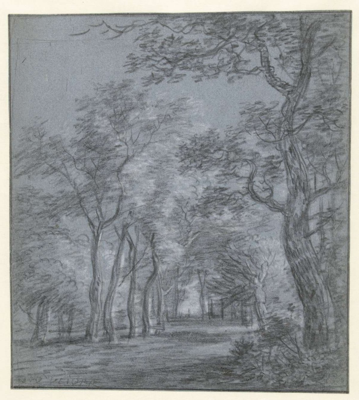 Open space in the forest, Simon de Vlieger, 1610 - 1653
