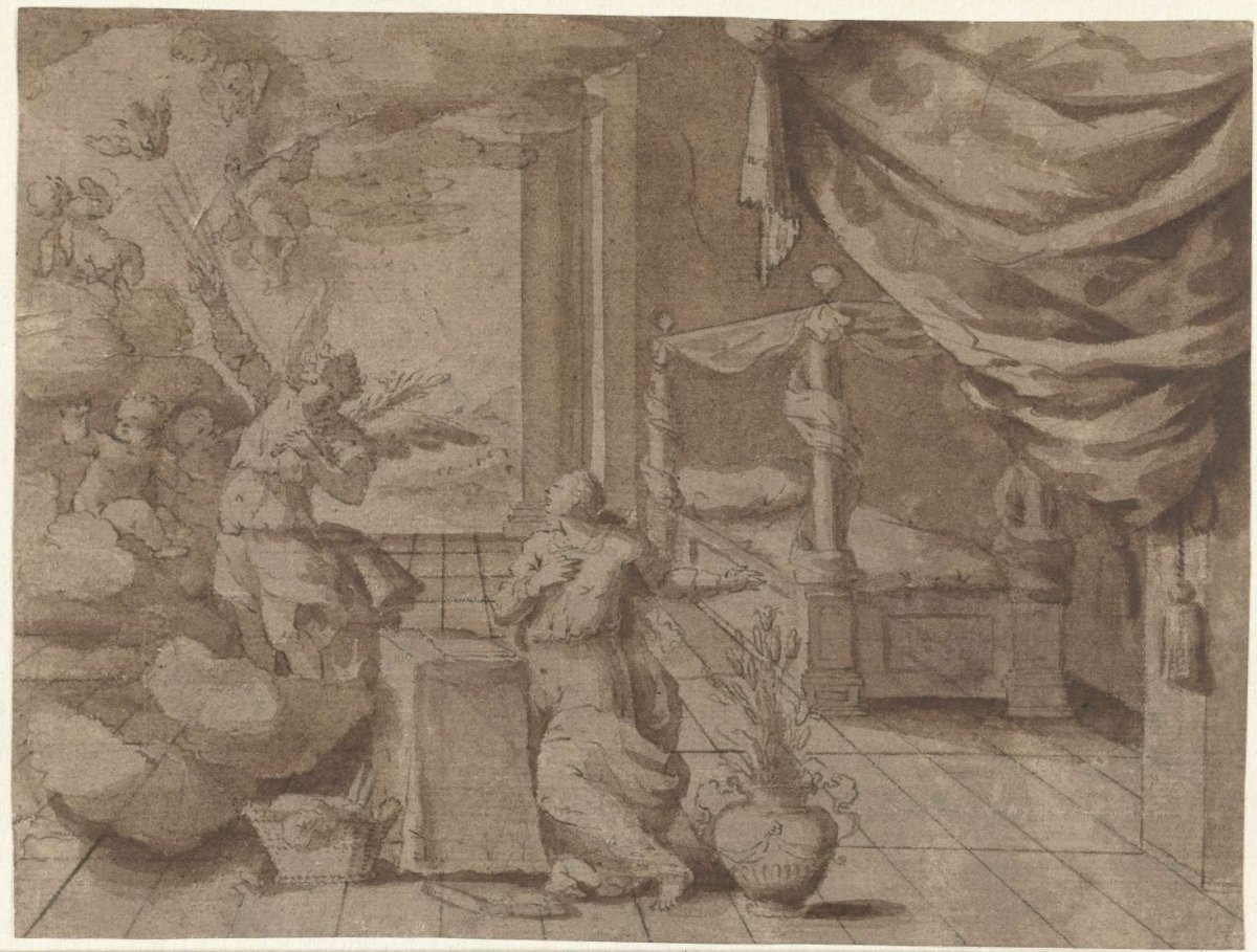 De Annunciatie, anonymous, 1600 - 1699