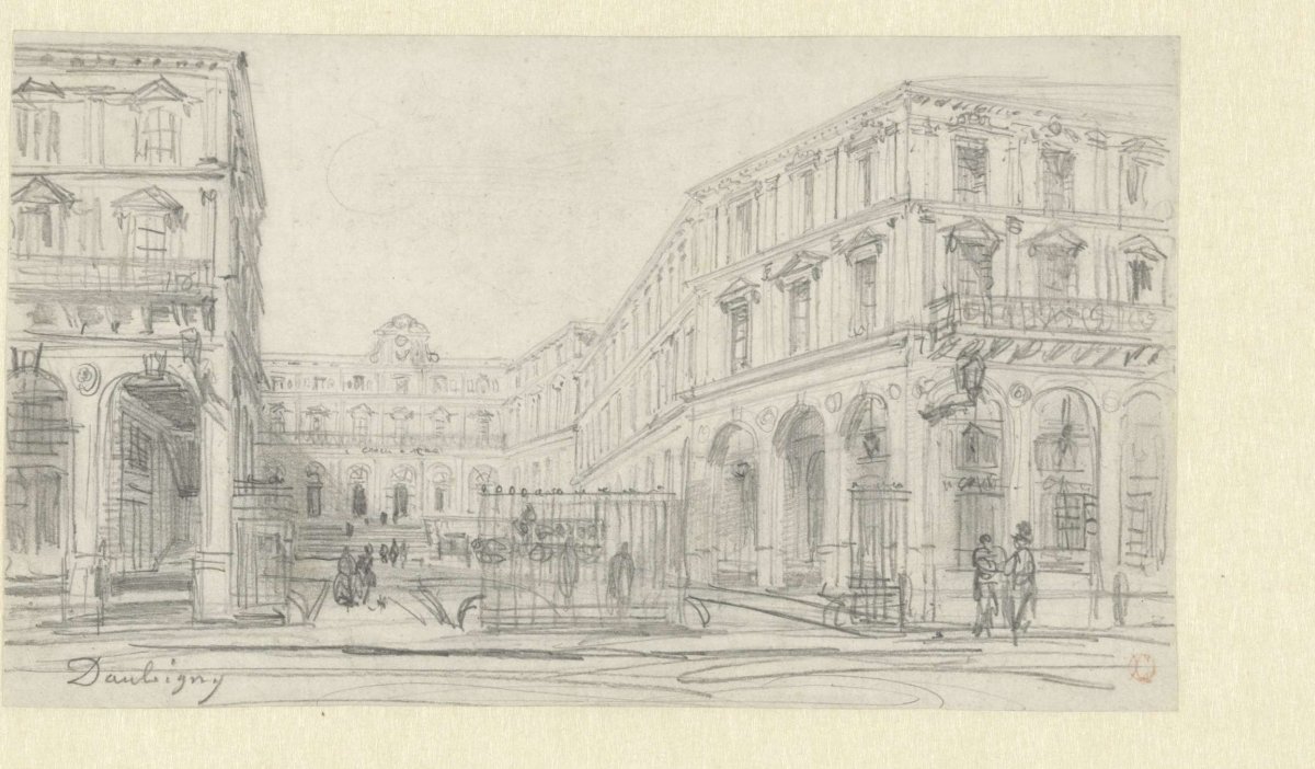 Gare Saint Lazare te Parijs, Charles-François Daubigny, 1827 - 1878