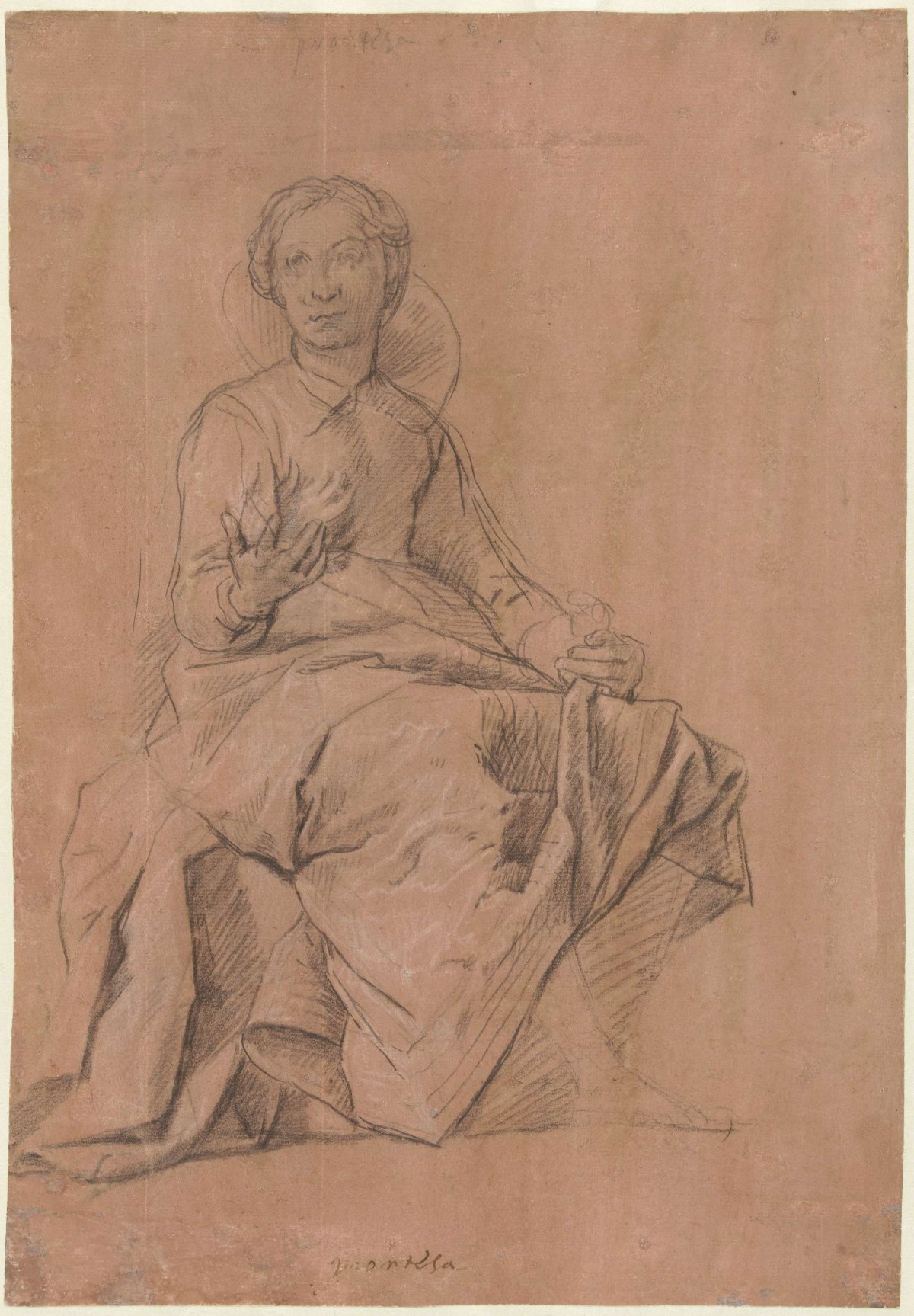 Personification of Speed or Agility (Prontezza), Lazzaro Tavarone, 1566 - 1641