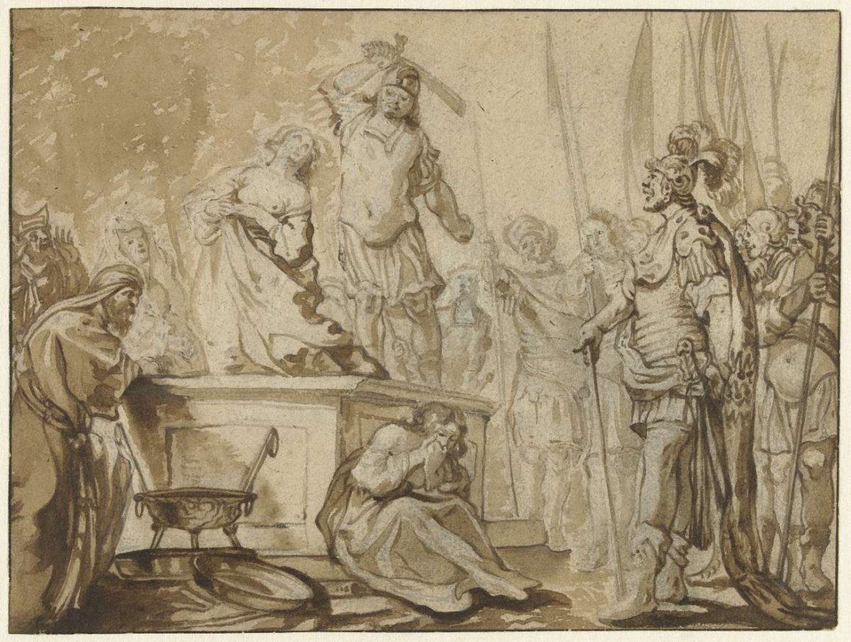 Sacrifice of Polyxena, Antoine Sallaert, 1600 - 1658