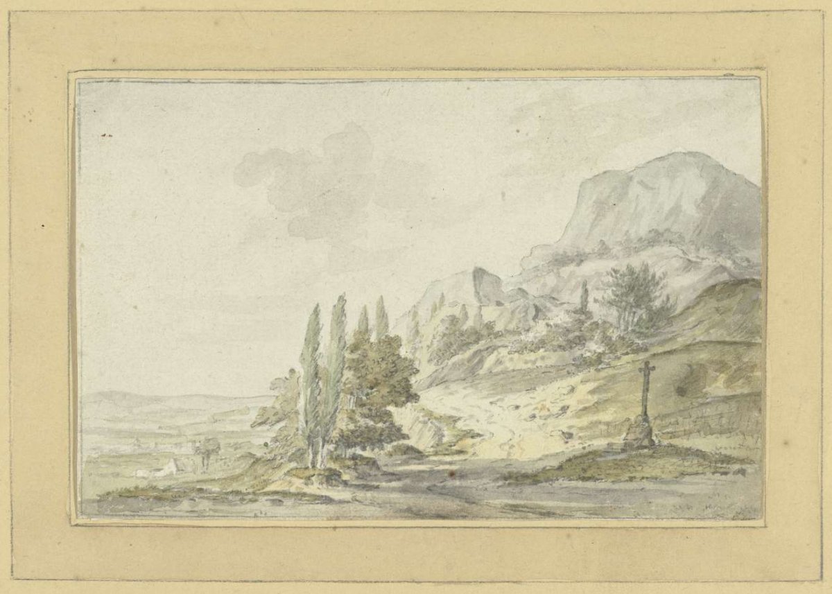 Mountain Landscape, Pieter Gaal, 1793